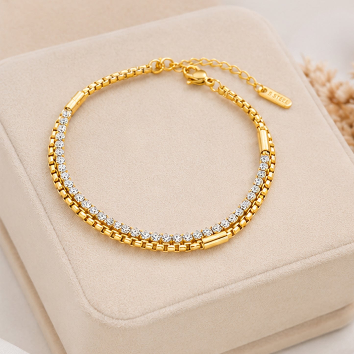 Crystal Tennis Bracelet