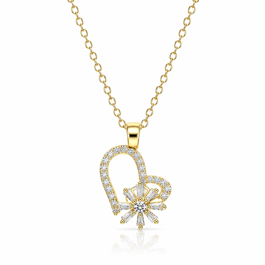 Bloom Heart Necklace