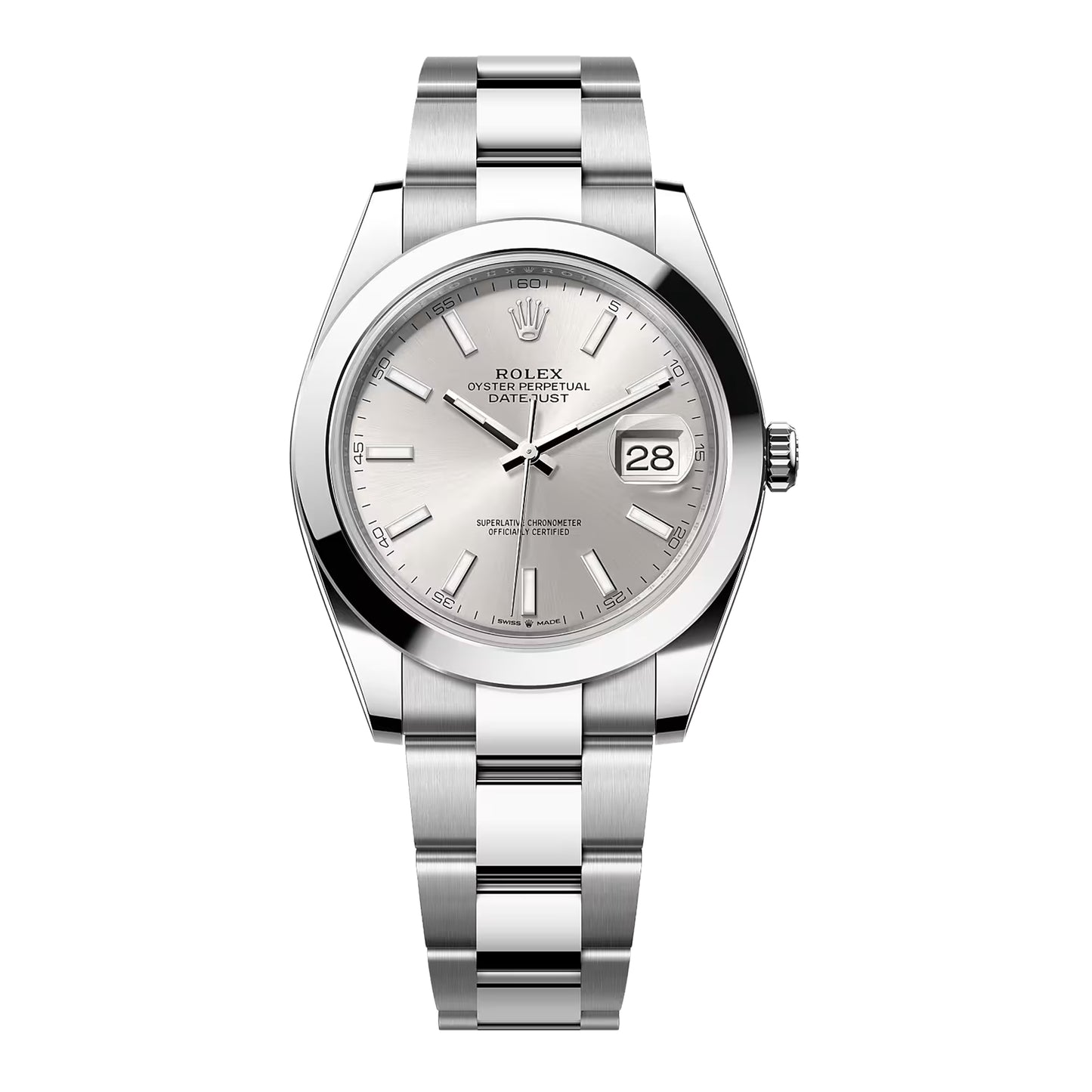 Rollie Datejust Silver Women's Watch