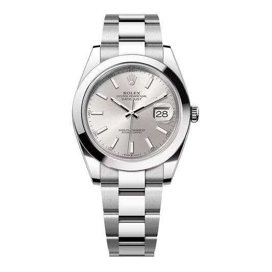 Rollie Datejust Silver Women's Watch