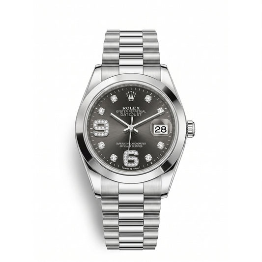 Rollie Silver Datejust Women's Watch
