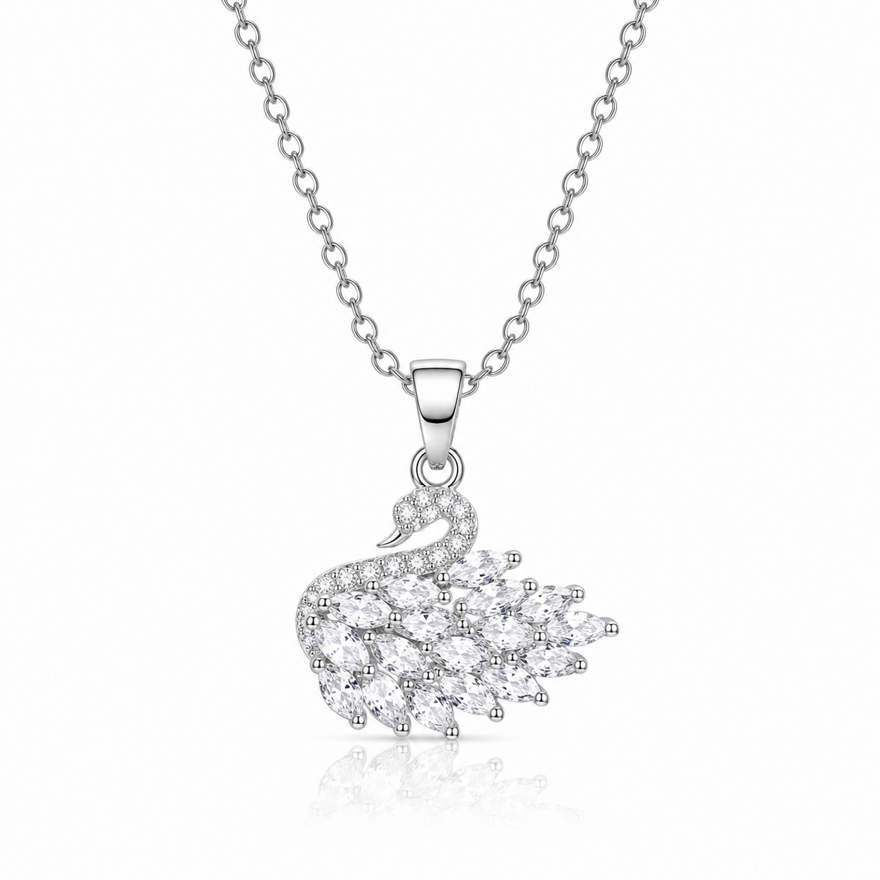 Majestic Swan Necklace