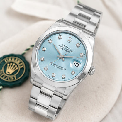 Rollie Datejust Ice Blue