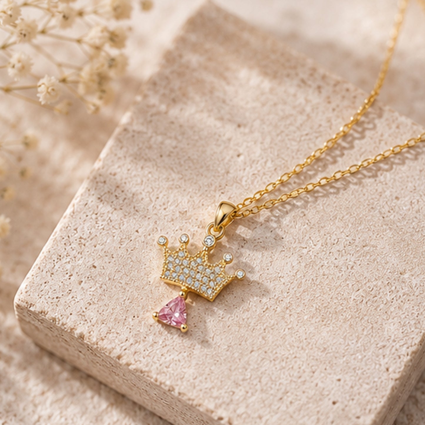 Princess Crown Necklace