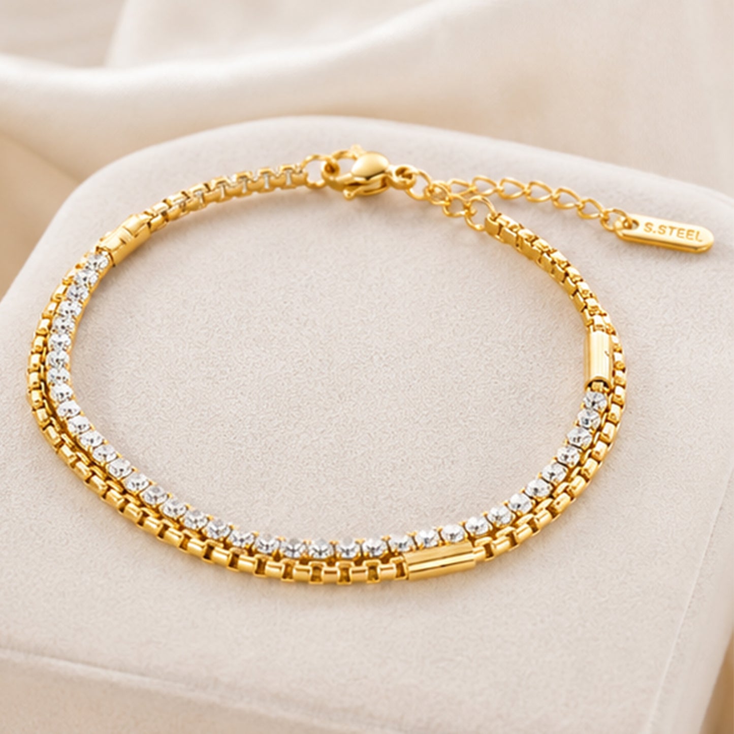 Crystal Tennis Bracelet