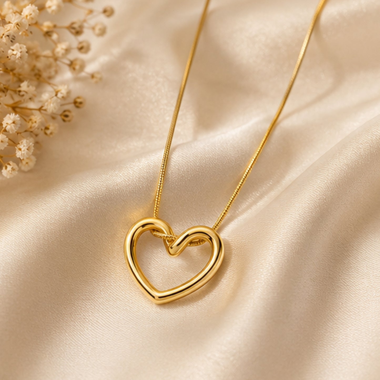 Grace Heart Necklace