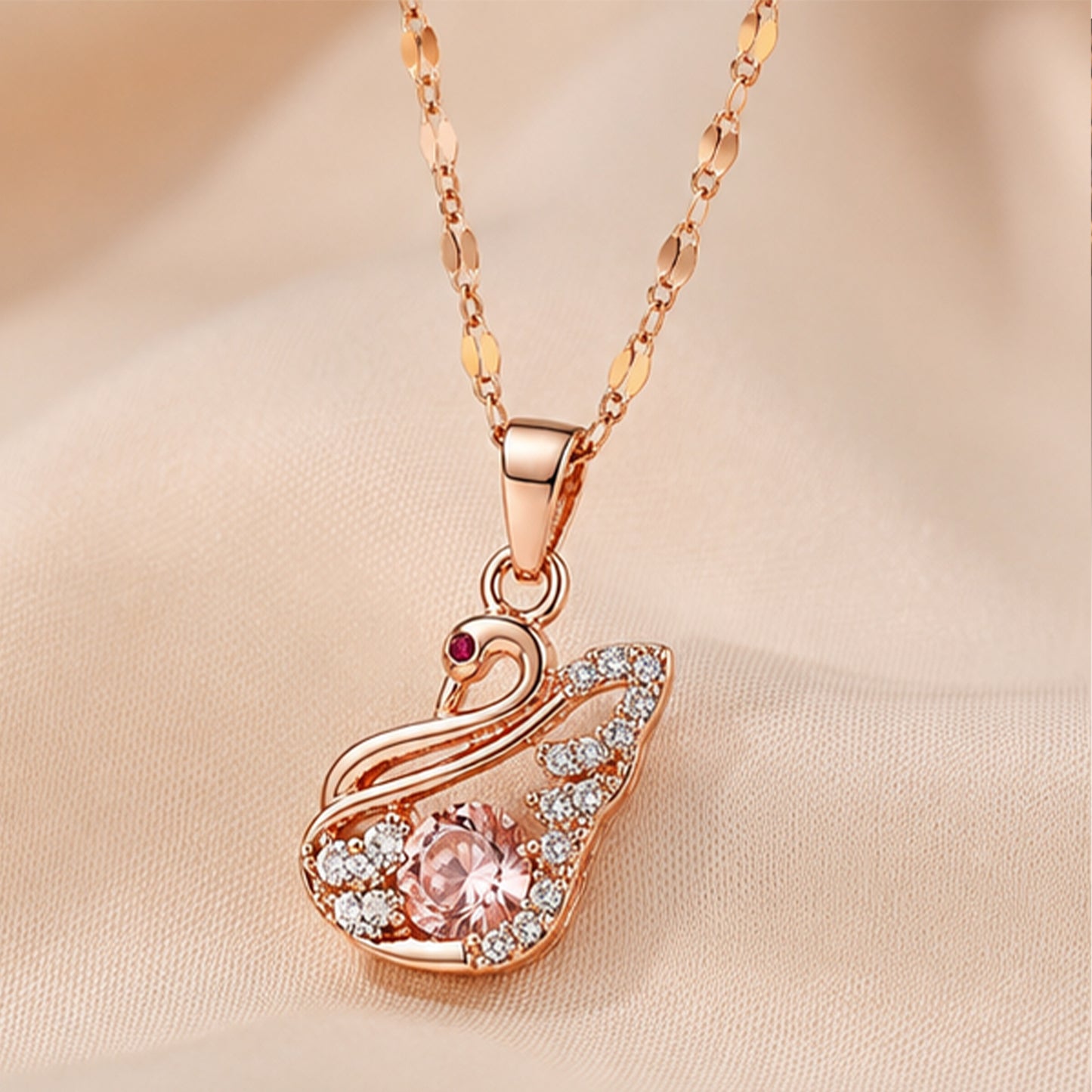 Serena Swan Necklace