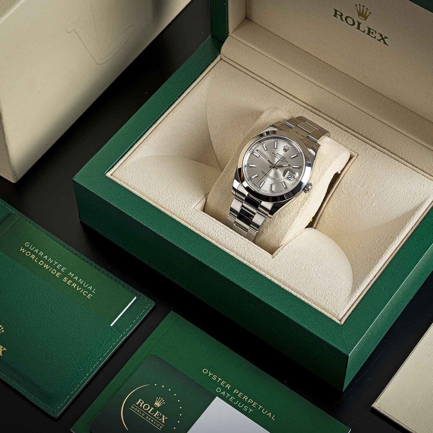 Rollie Datejust Silver Women's Watch