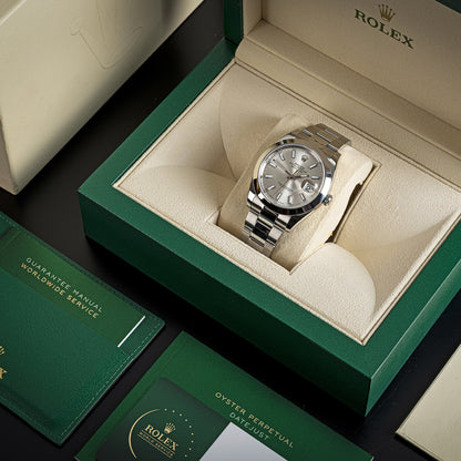 Rollie Datejust Silver Women's Watch