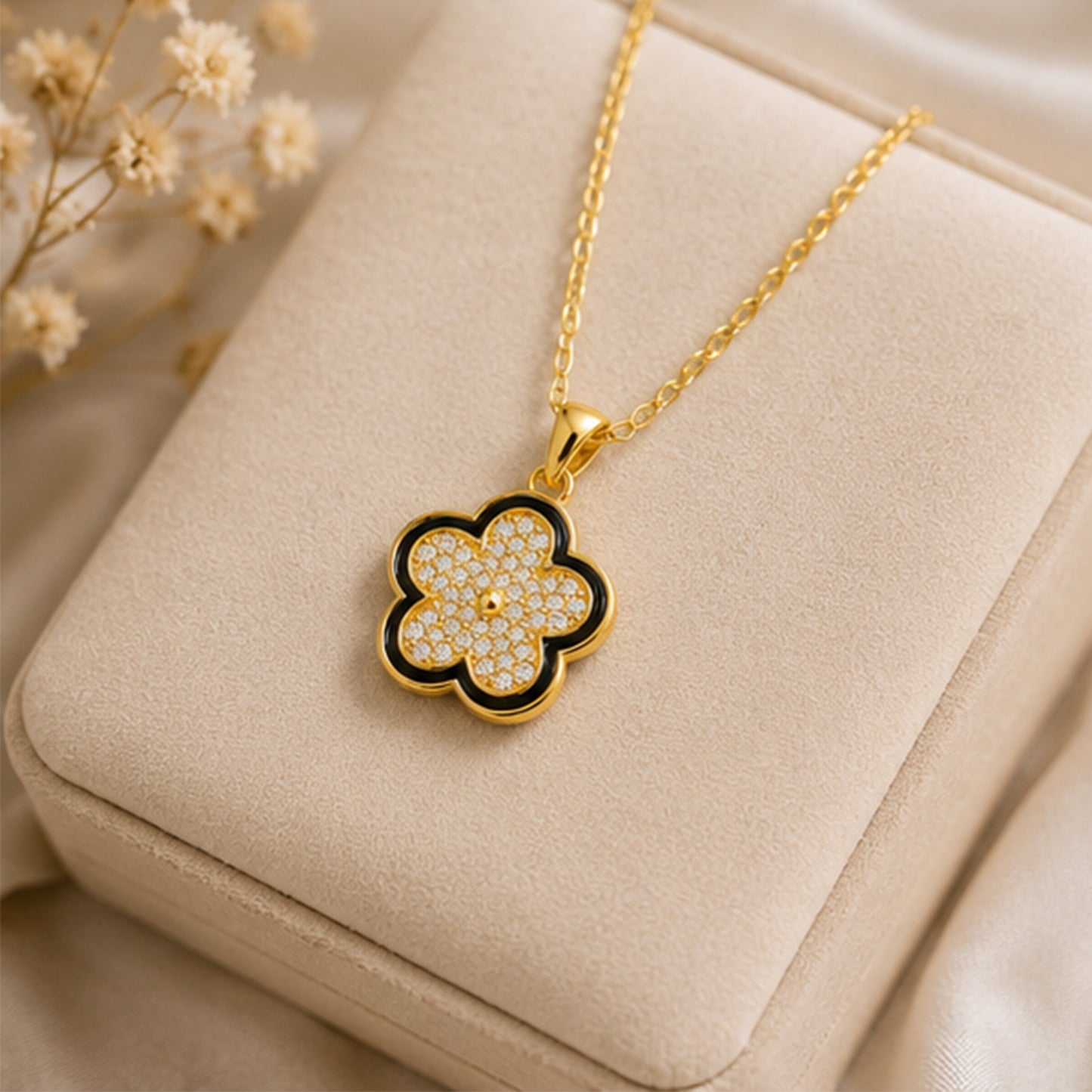 Golden Bloom Necklace