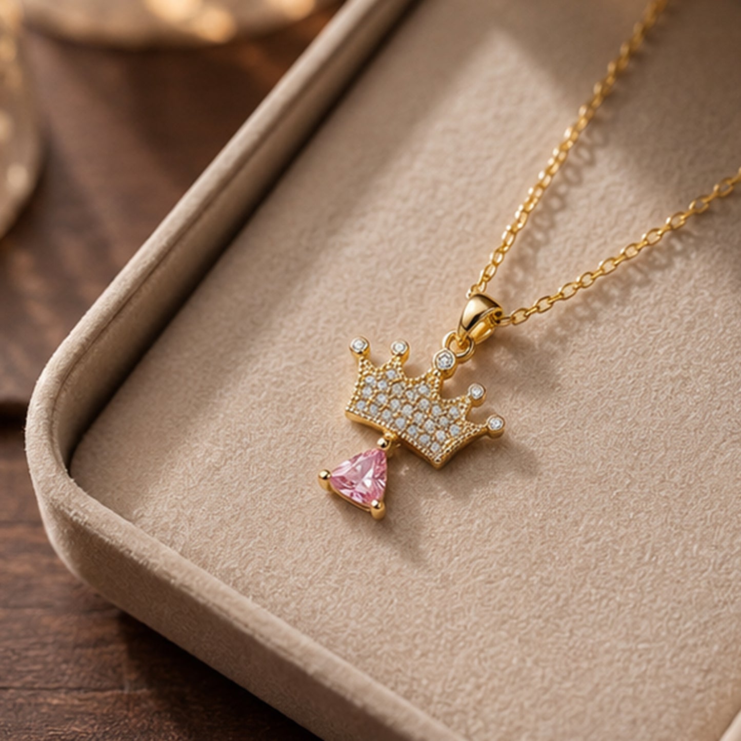 Princess Crown Necklace