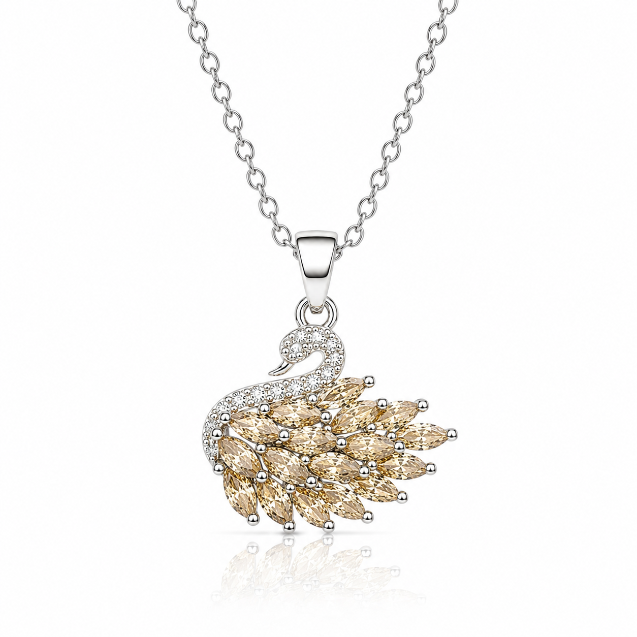 Majestic Swan Necklace
