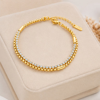 Crystal Tennis Bracelet