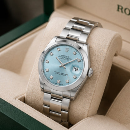 Rollie Datejust Ice Blue