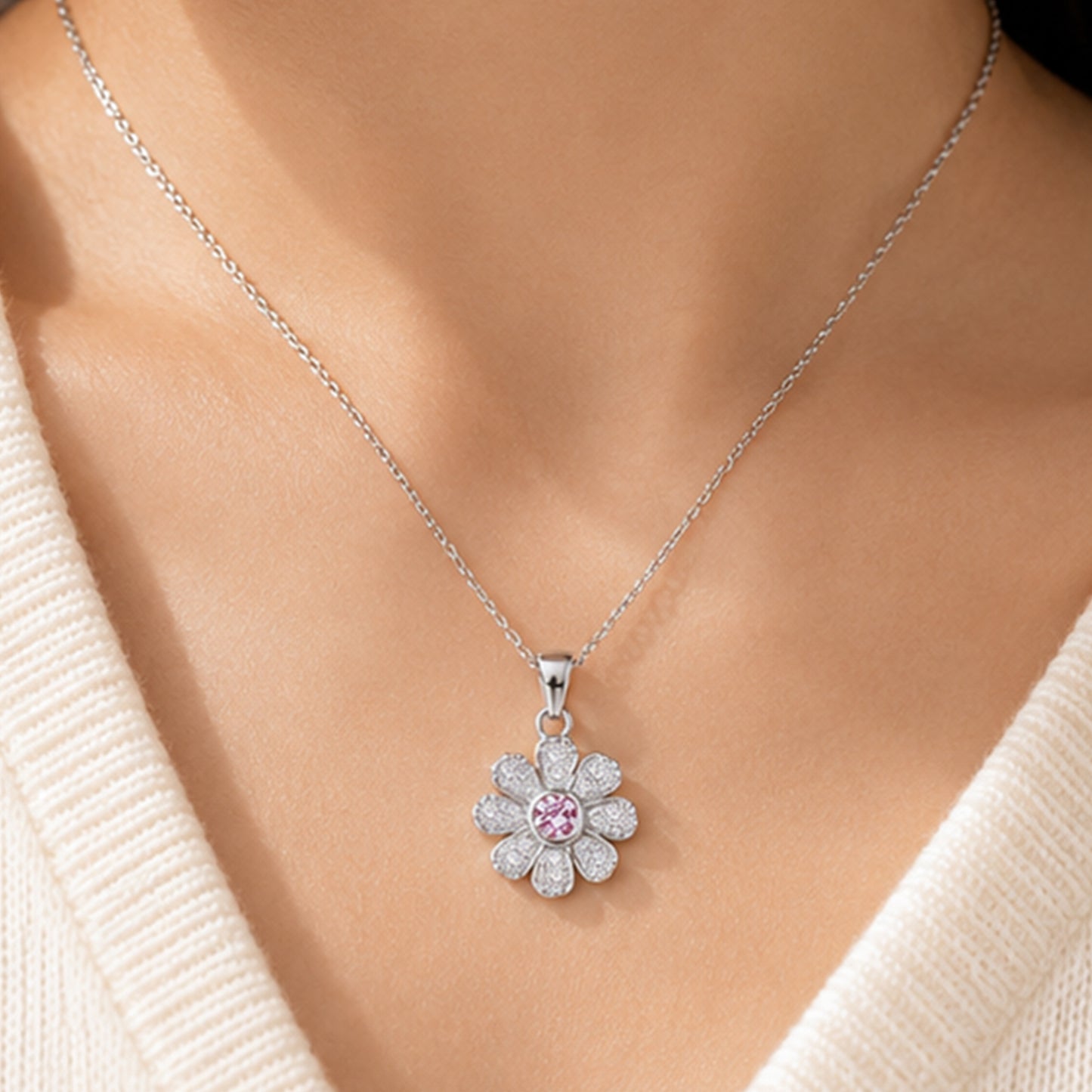 Petal Glow Necklace