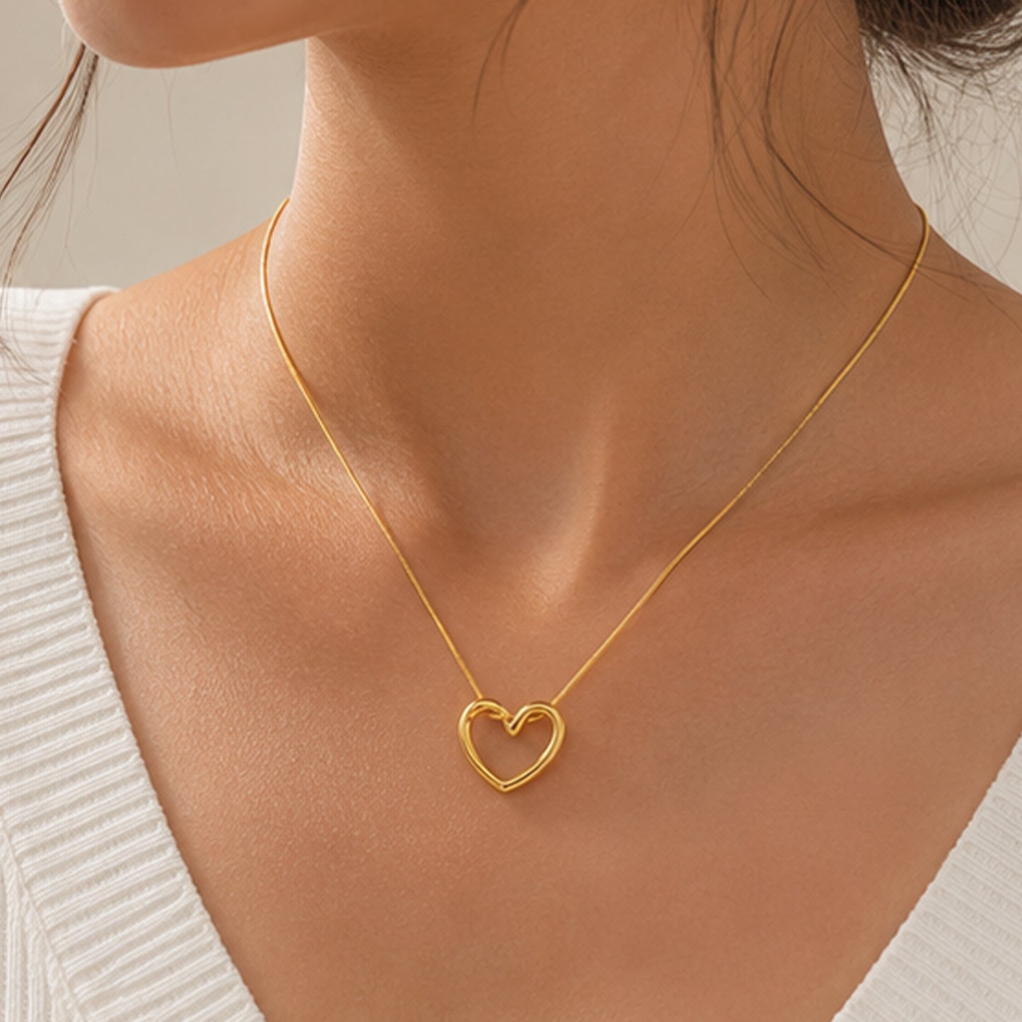 Grace Heart Necklace