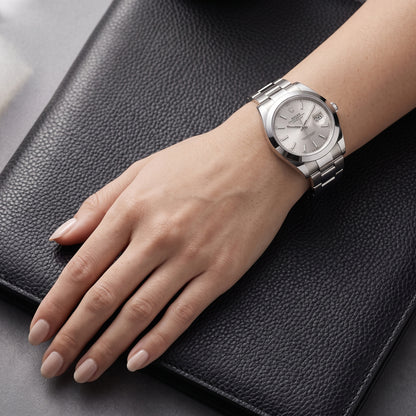Rollie Datejust Silver Women's Watch