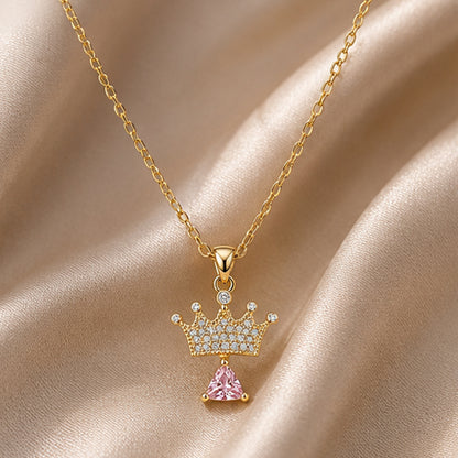 Princess Crown Necklace