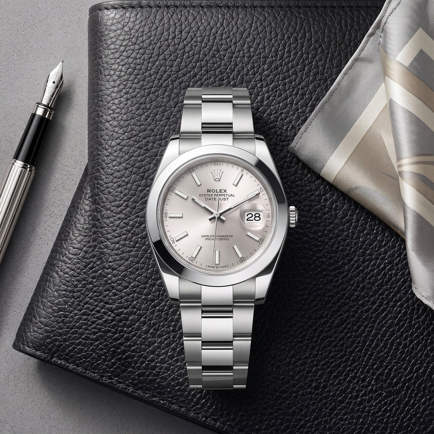 Rollie Datejust Silver Women's Watch