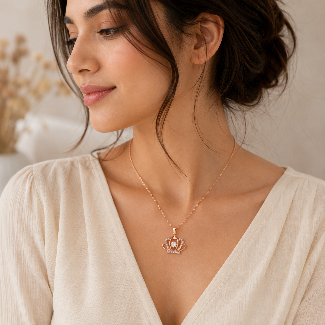 Imperial Crown Necklace