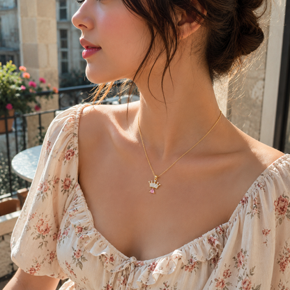 Princess Crown Necklace