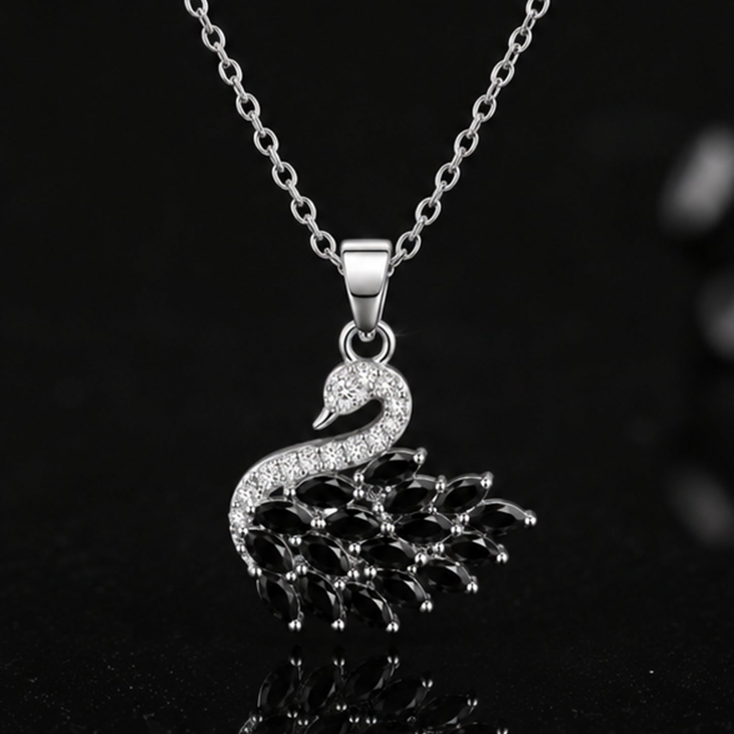 Majestic Swan Necklace