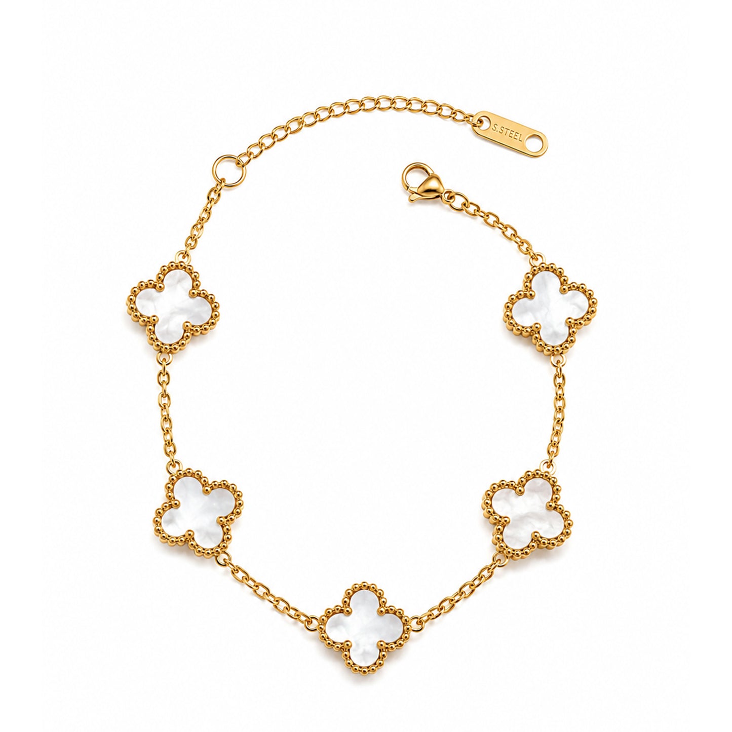 Noir Clover Bracelet