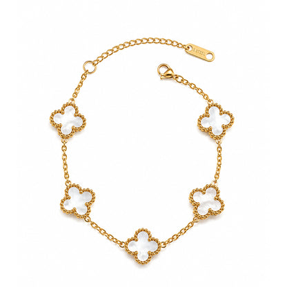 Noir Clover Bracelet