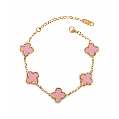 Noir Clover Bracelet